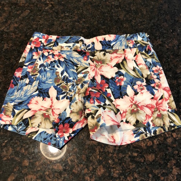 J. Crew Pants - J. Crew Stretch Floral Shorts